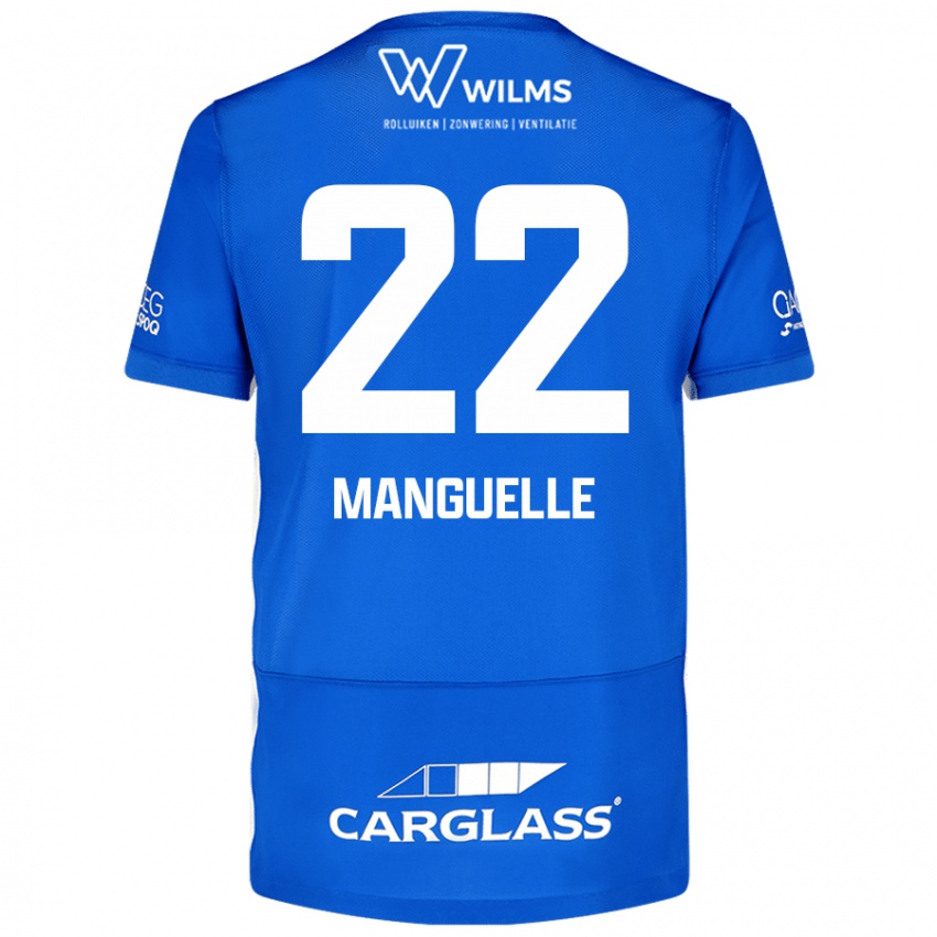 Femme Maillot Brad Manguelle #22 Bleu Tenues Domicile 2024/25 T-Shirt Belgique