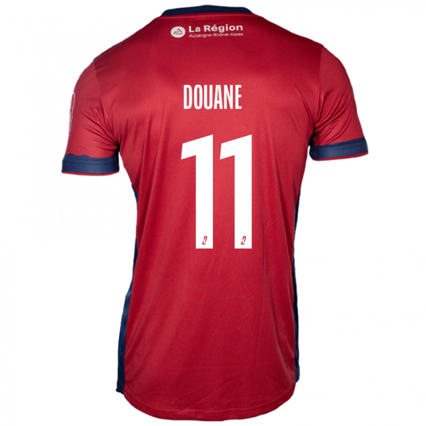 Femme Maillot Maïdine Douane #11 Bordeaux Clair Tenues Domicile 2024/25 T-Shirt Belgique