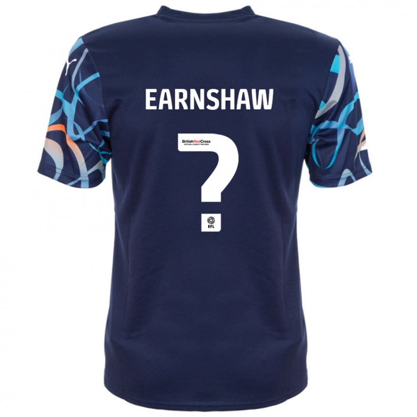 Dames Alice Earnshaw #0 Marineblauw Uitshirt Uittenue 2024/25 T-Shirt België