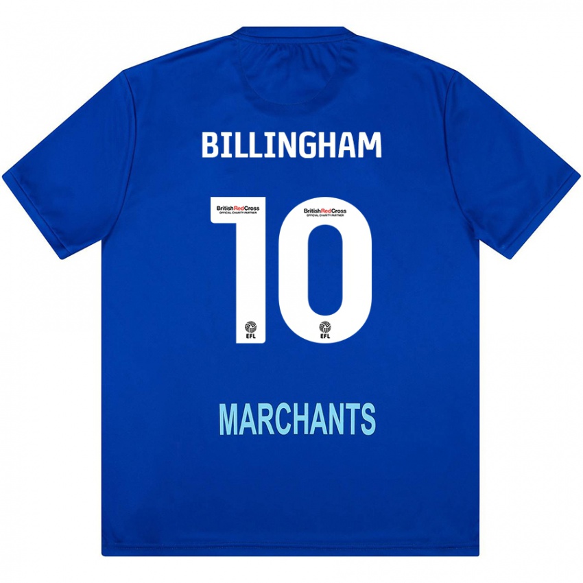 Dames Lily Billingham #10 Groen Uitshirt Uittenue 2024/25 T-Shirt België