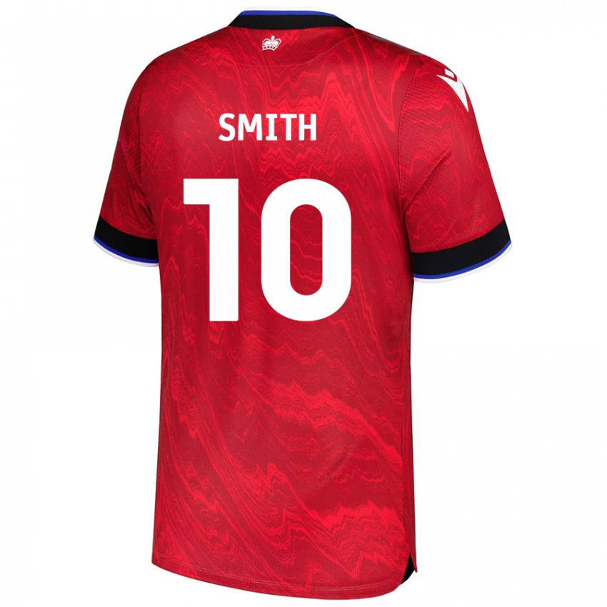 Dames Sam Smith #10 Rood Zwart Uitshirt Uittenue 2024/25 T-Shirt België