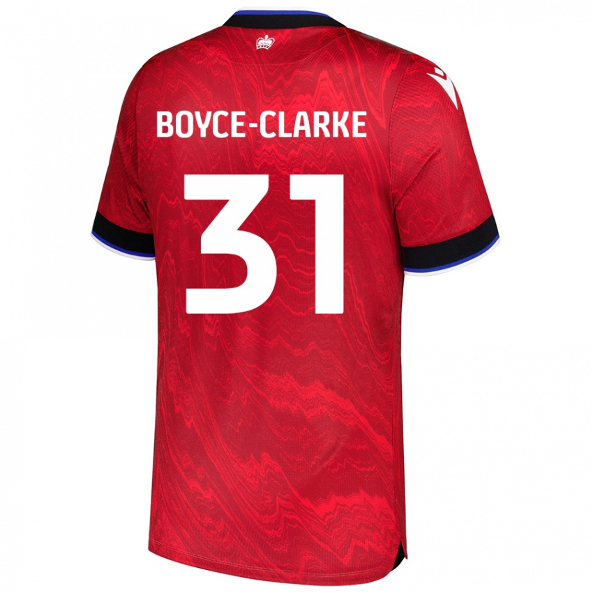 Dames Coniah Boyce-Clarke #31 Rood Zwart Uitshirt Uittenue 2024/25 T-Shirt België