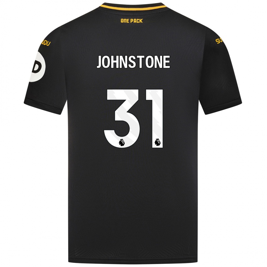 Kinderen Sam Johnstone #31 Zwart Uitshirt Uittenue 2024/25 T-Shirt België