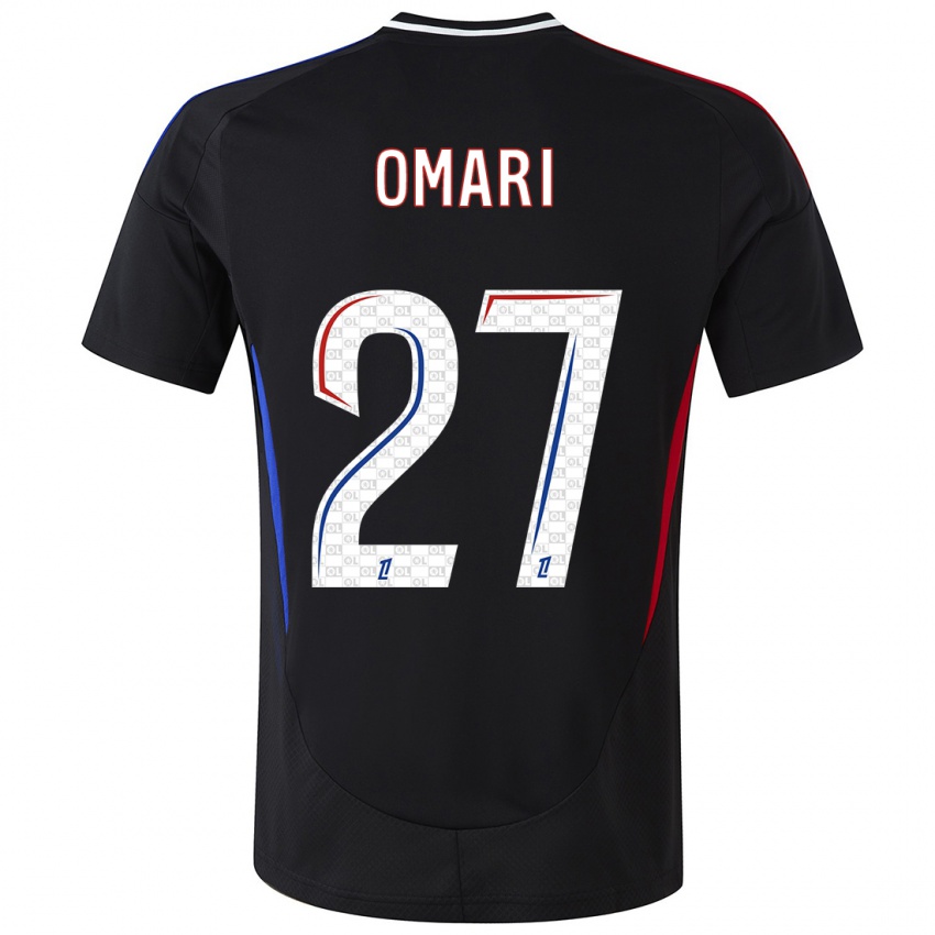 Kinderen Warmed Omari #27 Zwart Uitshirt Uittenue 2024/25 T-Shirt België