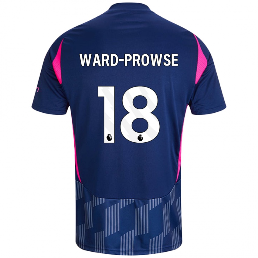 Homme Maillot James Ward-Prowse #18 Bleu Royal Rose Tenues Extérieur 2024/25 T-Shirt Belgique