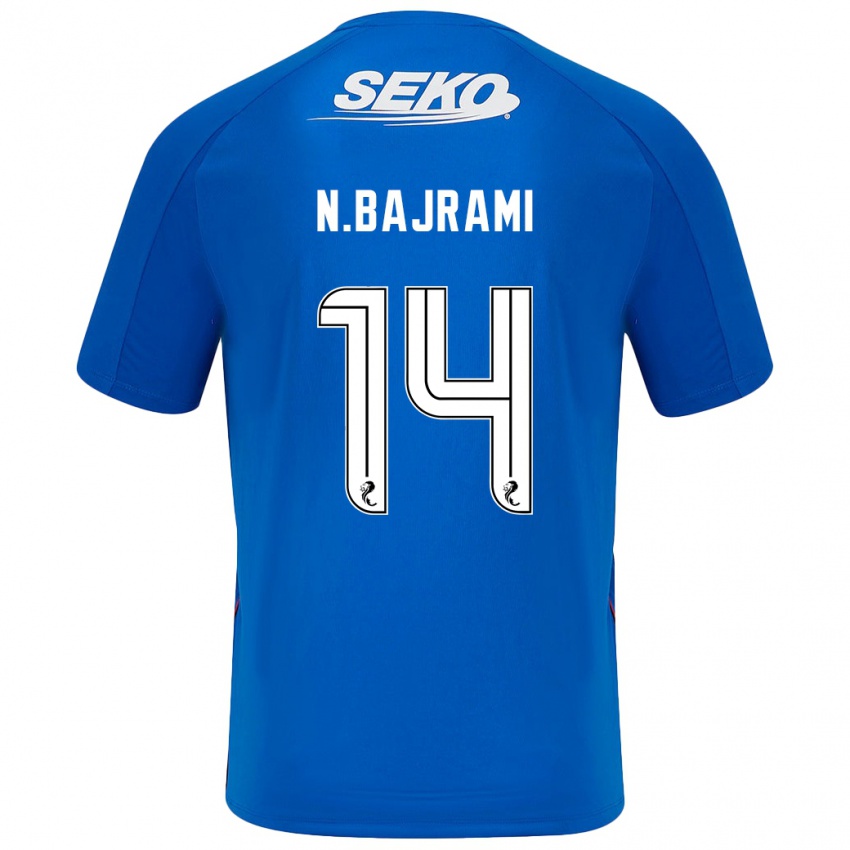 Heren Nedim Bajrami #14 Donkerblauw Thuisshirt Thuistenue 2024/25 T-Shirt België