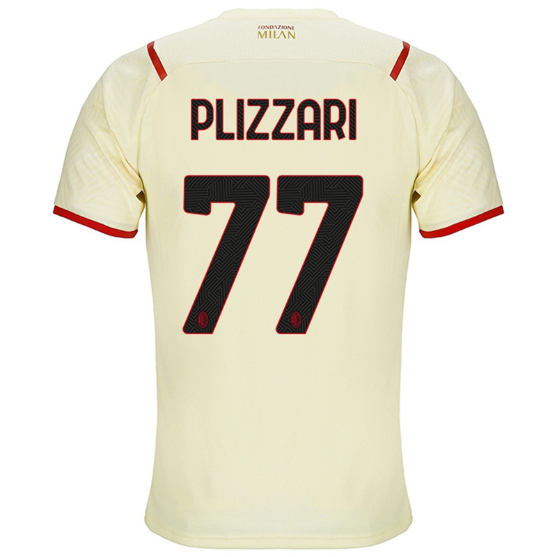 Besluit Heerlijk Melbourne Dames Alessandro Plizzari #77 Champagne Uitshirt Uittenue 2021/22 T-Shirt  België